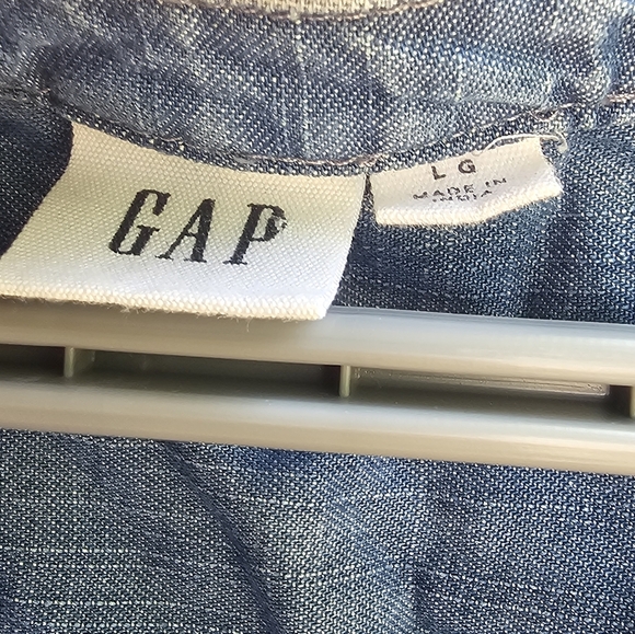 Gap Classic Blue Denim Dress - Picture 3 of 4